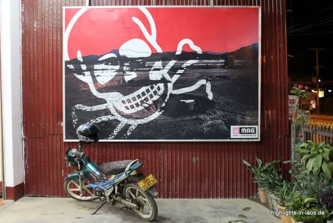 Ausstellung des MAG in Phonsavan